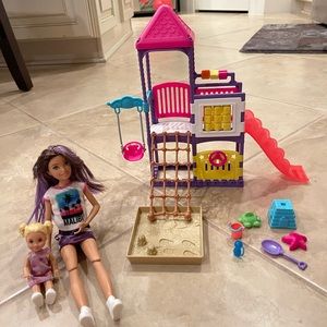 Barbie Playground Set